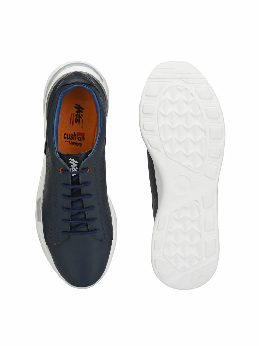 Hitz Men's Blue Running Shoes with Laces