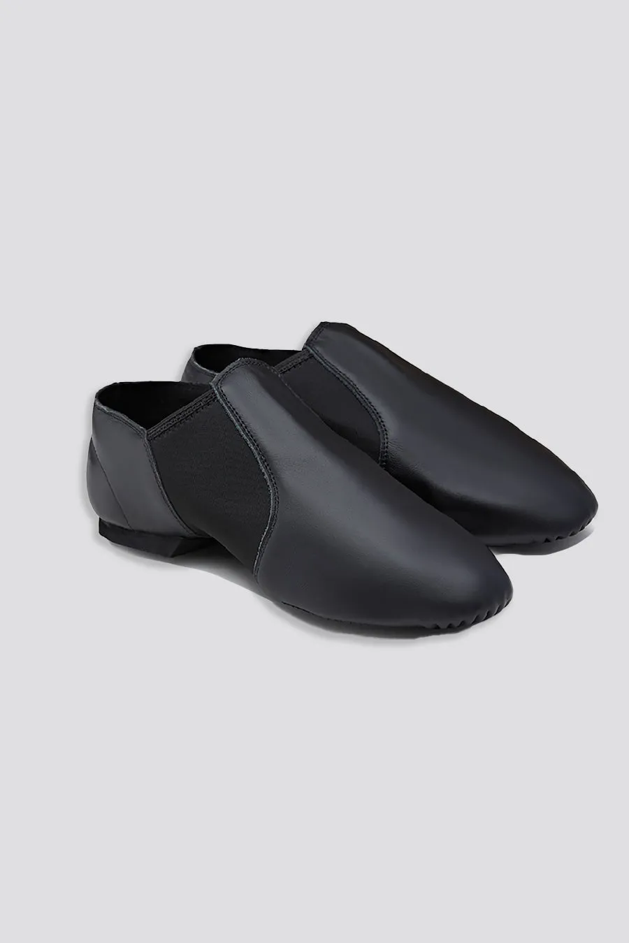 Jazz Shoes for Girls Boys Leather Unisex Slip-On Dance Shoes