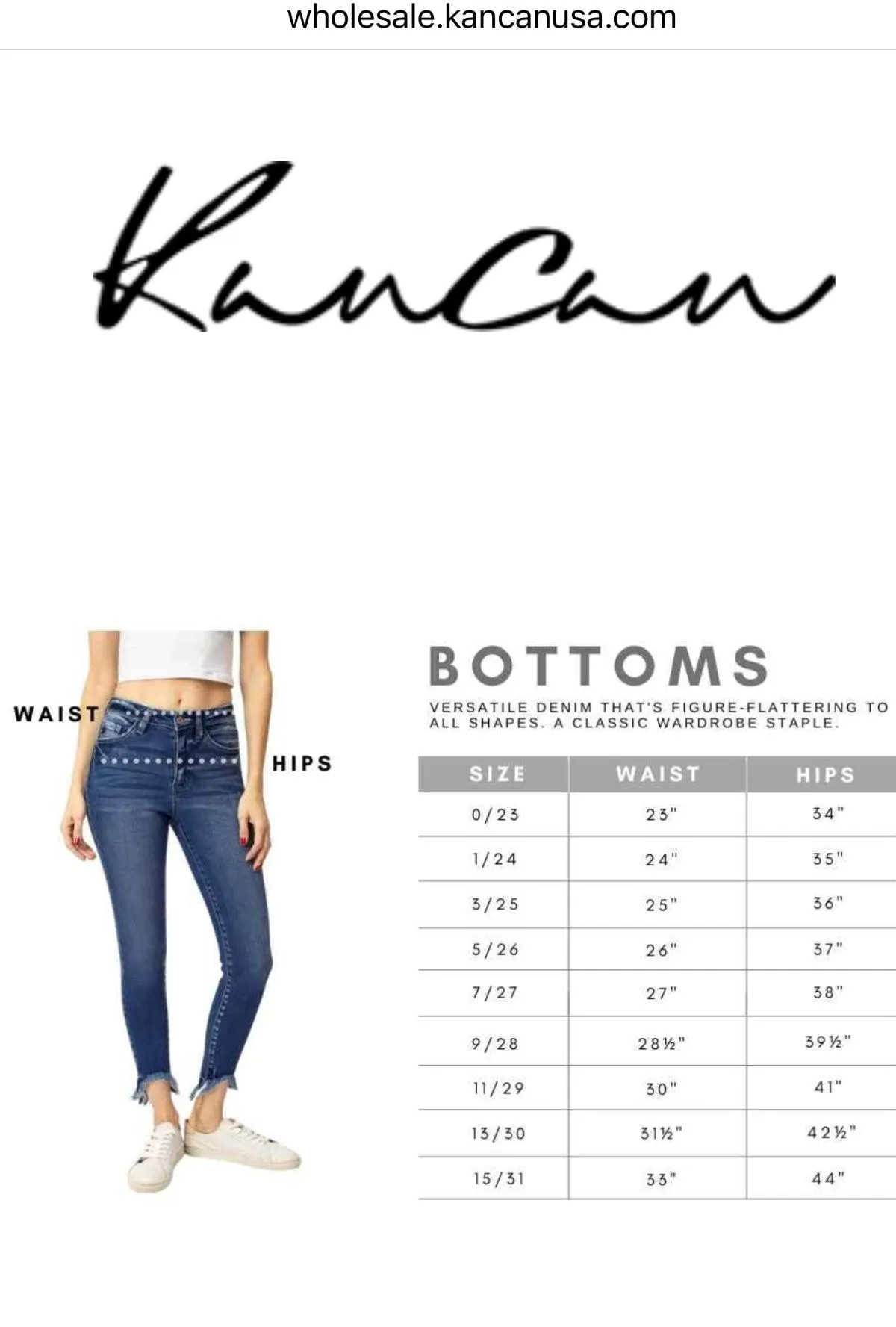 Kancan Mid Rise Ankle Skinny Jeans