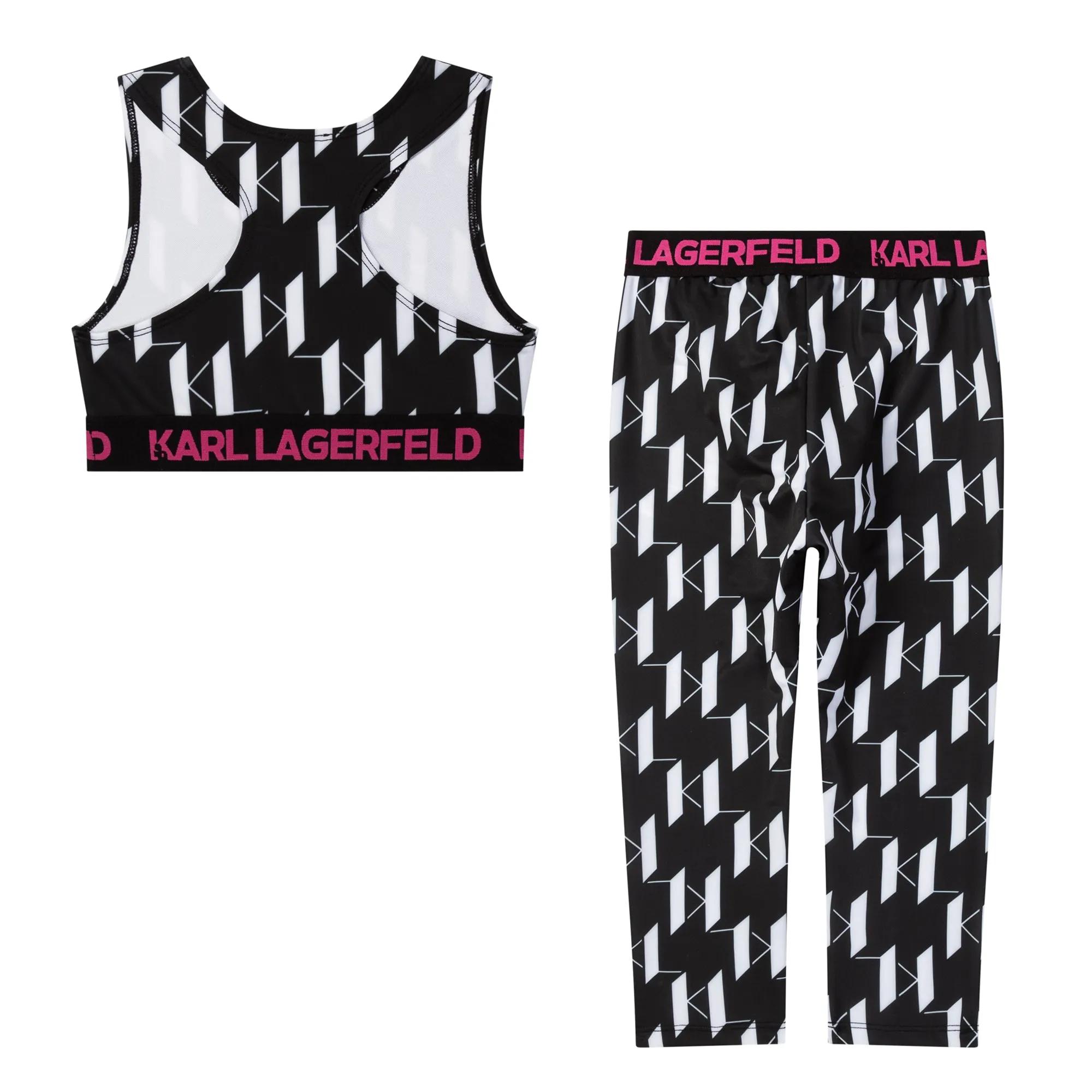 Karl Lagerfeld Printed Sports Ensemble