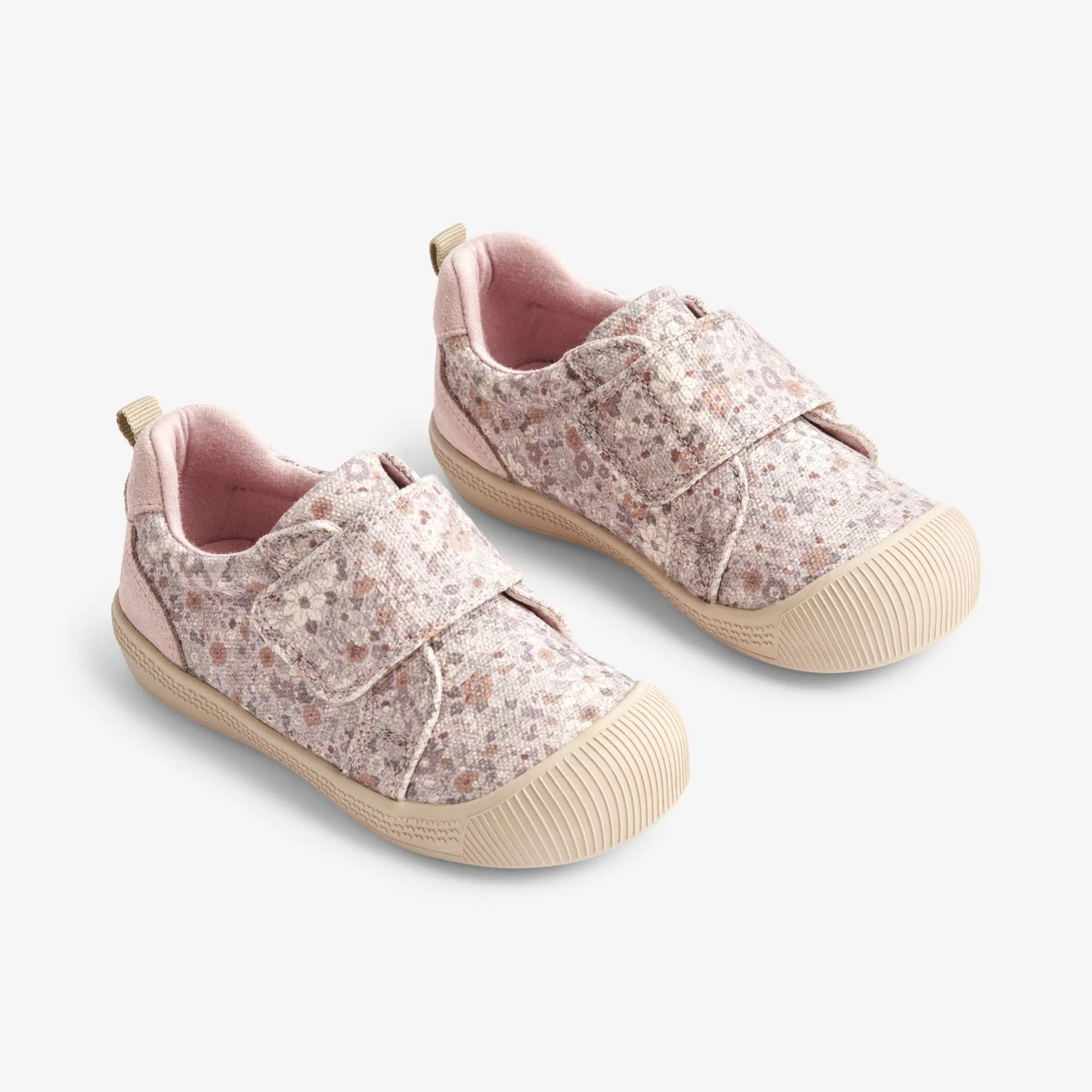 Kei Canvas Velcro | Baby - soft lilac flowers