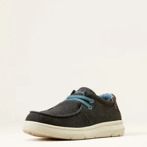 Kid's Ariat Grey/Blue Taos Hilo Shoe