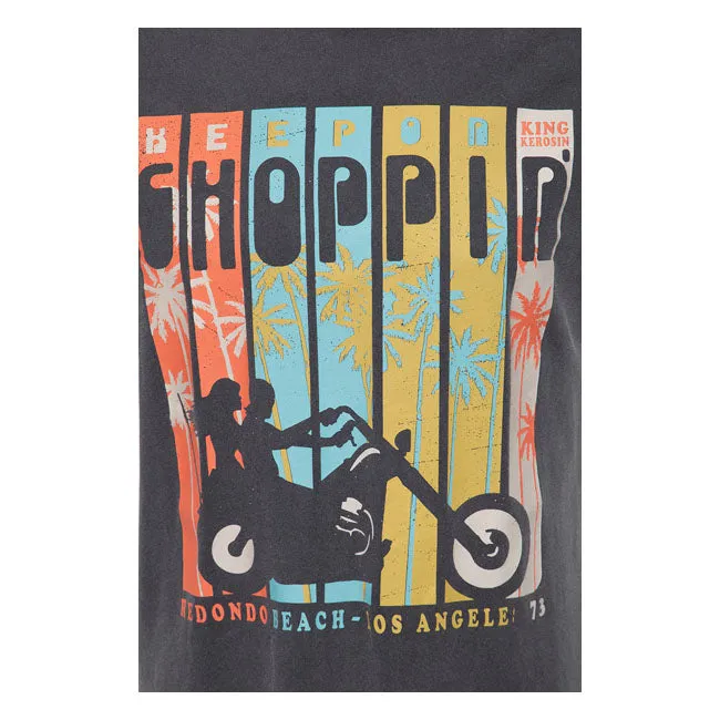 King Kerosin Keep On Choppin T-Shirt Black