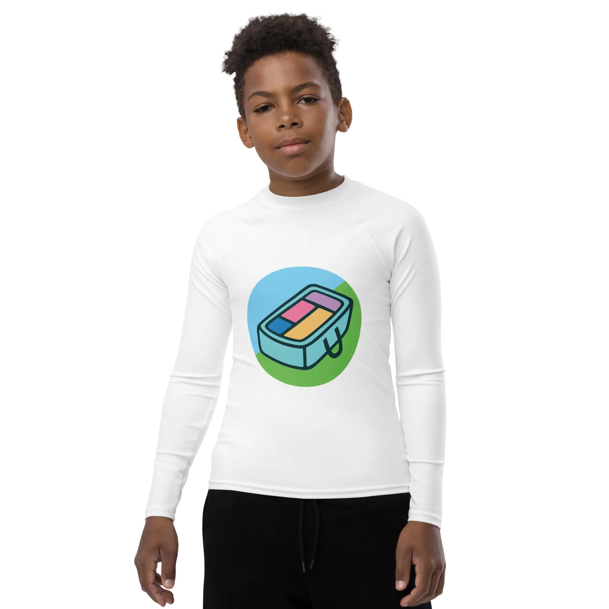 Long Sleeve Rash Guard - Available in Child, Youth, Men, Women Sizes