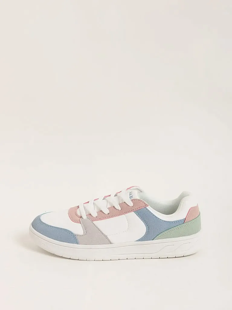 LUNA BLU Multicolor Colorblock Sneakers