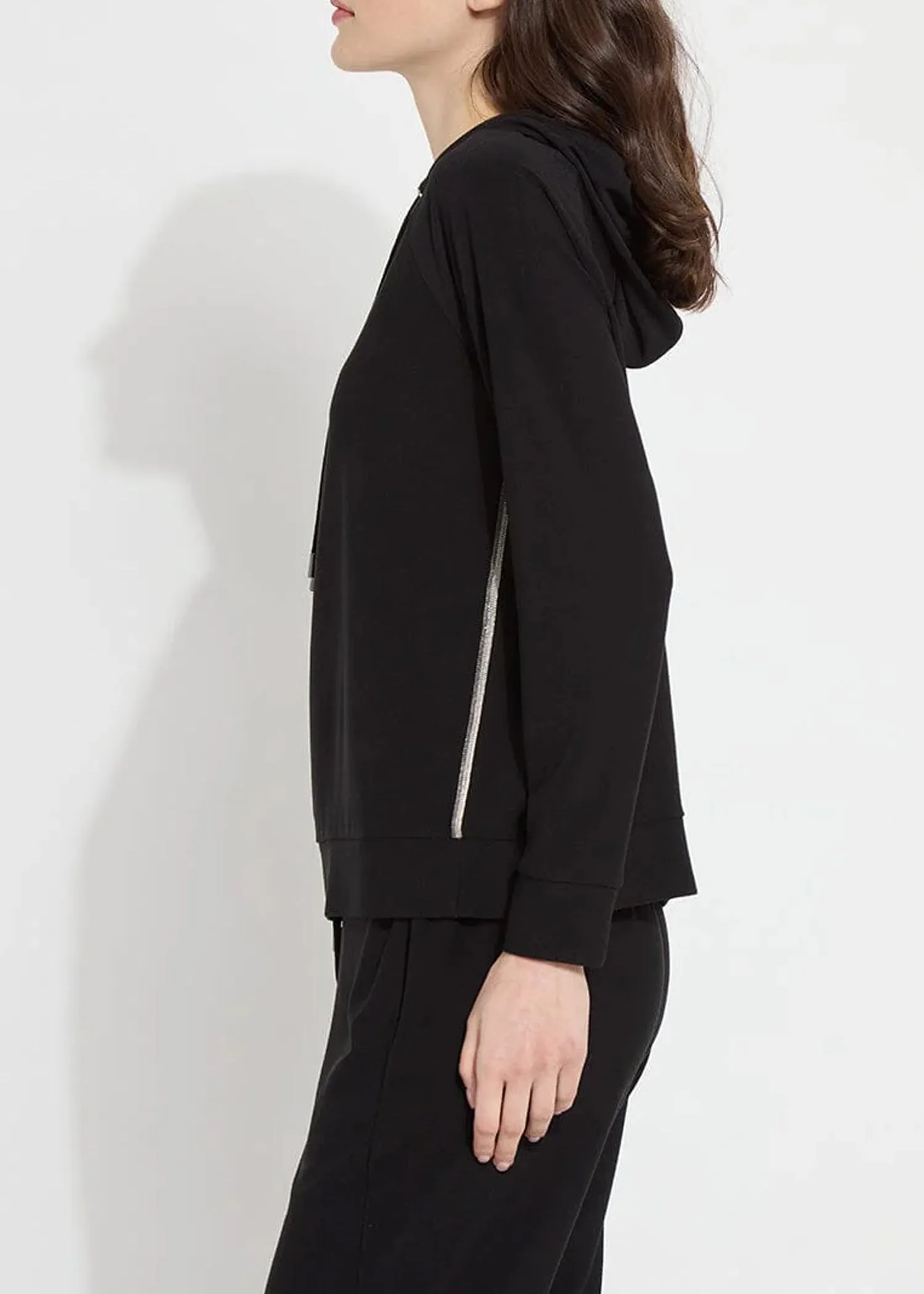 Lysse Julia Stretch Crepe Hoodie - FS