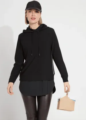 Lysse Julia Stretch Crepe Hoodie - FS