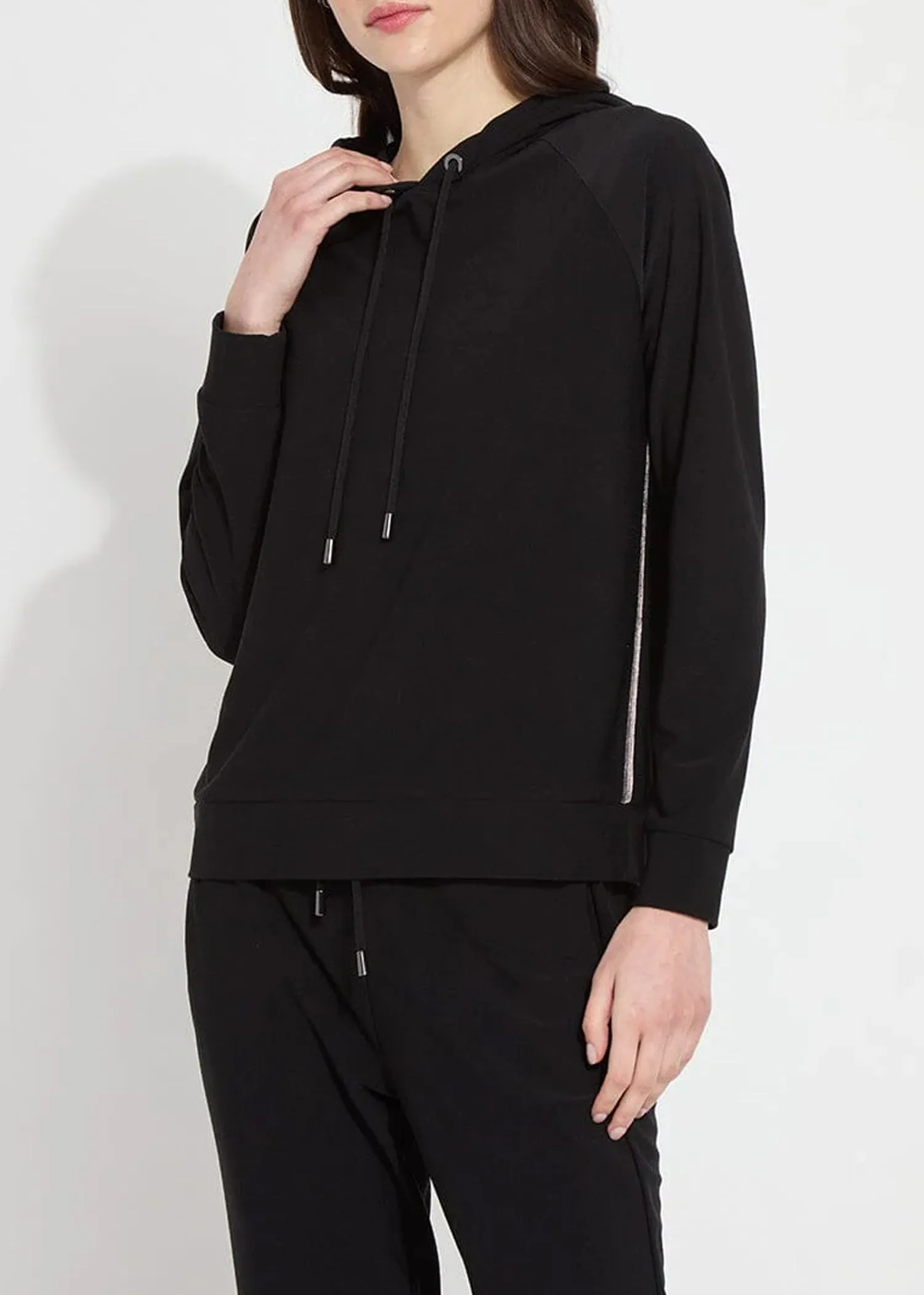 Lysse Julia Stretch Crepe Hoodie - FS