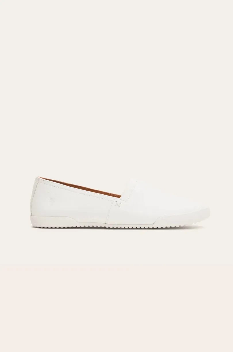 Melanie Slip On - White