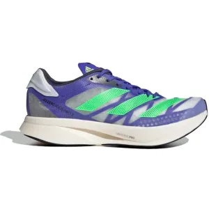 Men's Adidas Adizero Adios Pro 2, Sonic Ink/Screaming Green/White, 12 D Medium