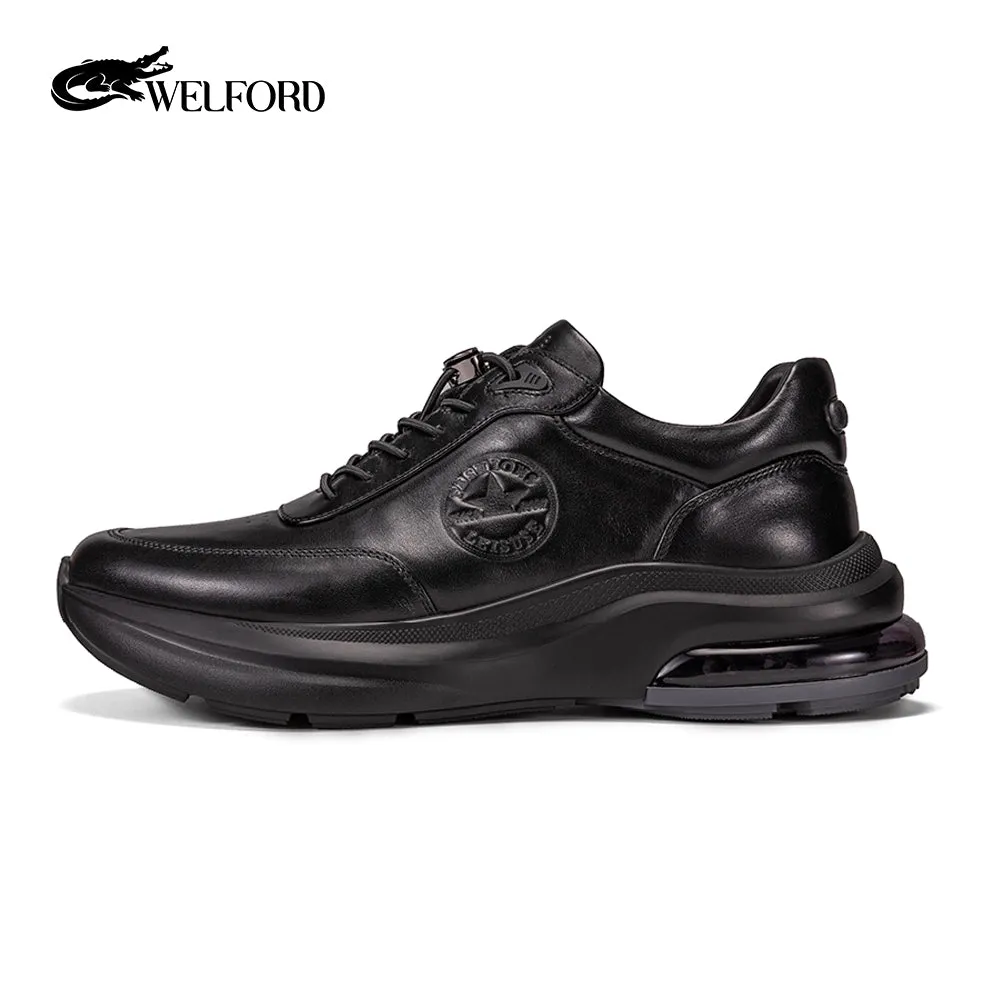 Men's Fashion Retro Business Elastic Strap Casual Shoes