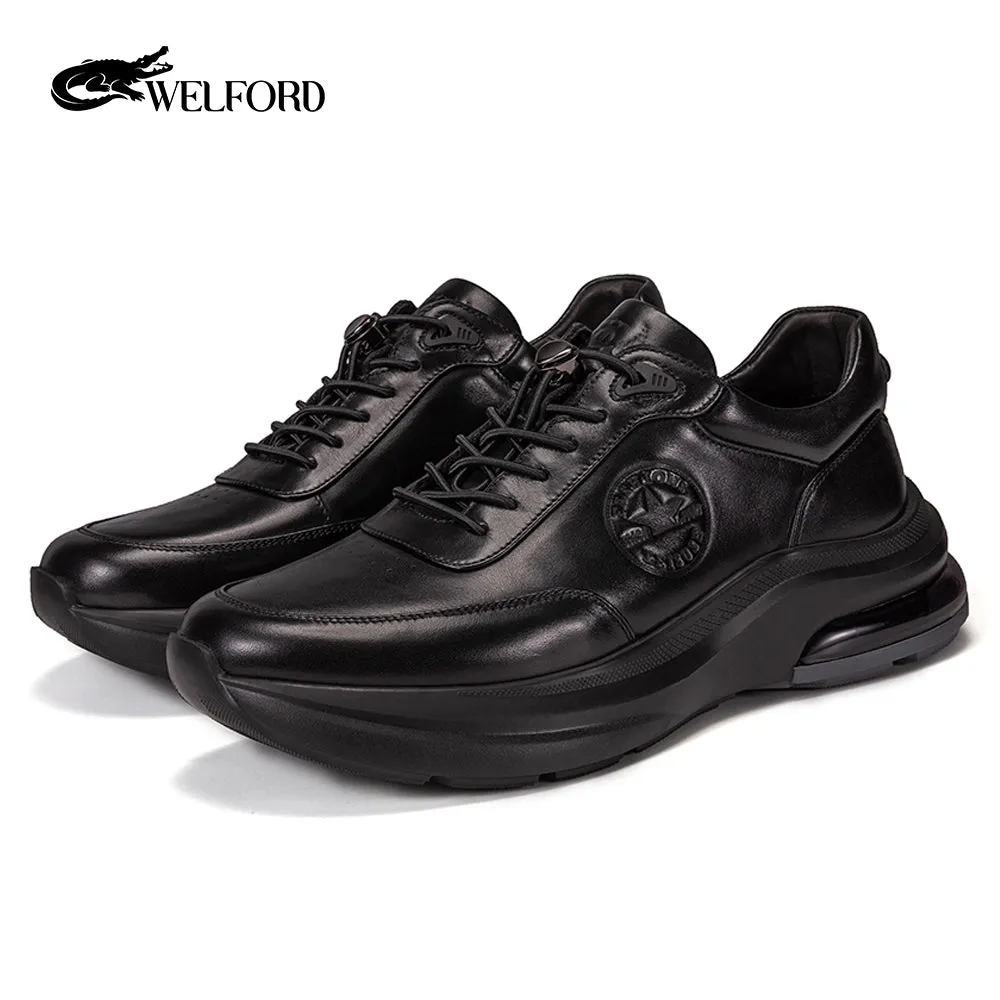 Men's Fashion Retro Business Elastic Strap Casual Shoes