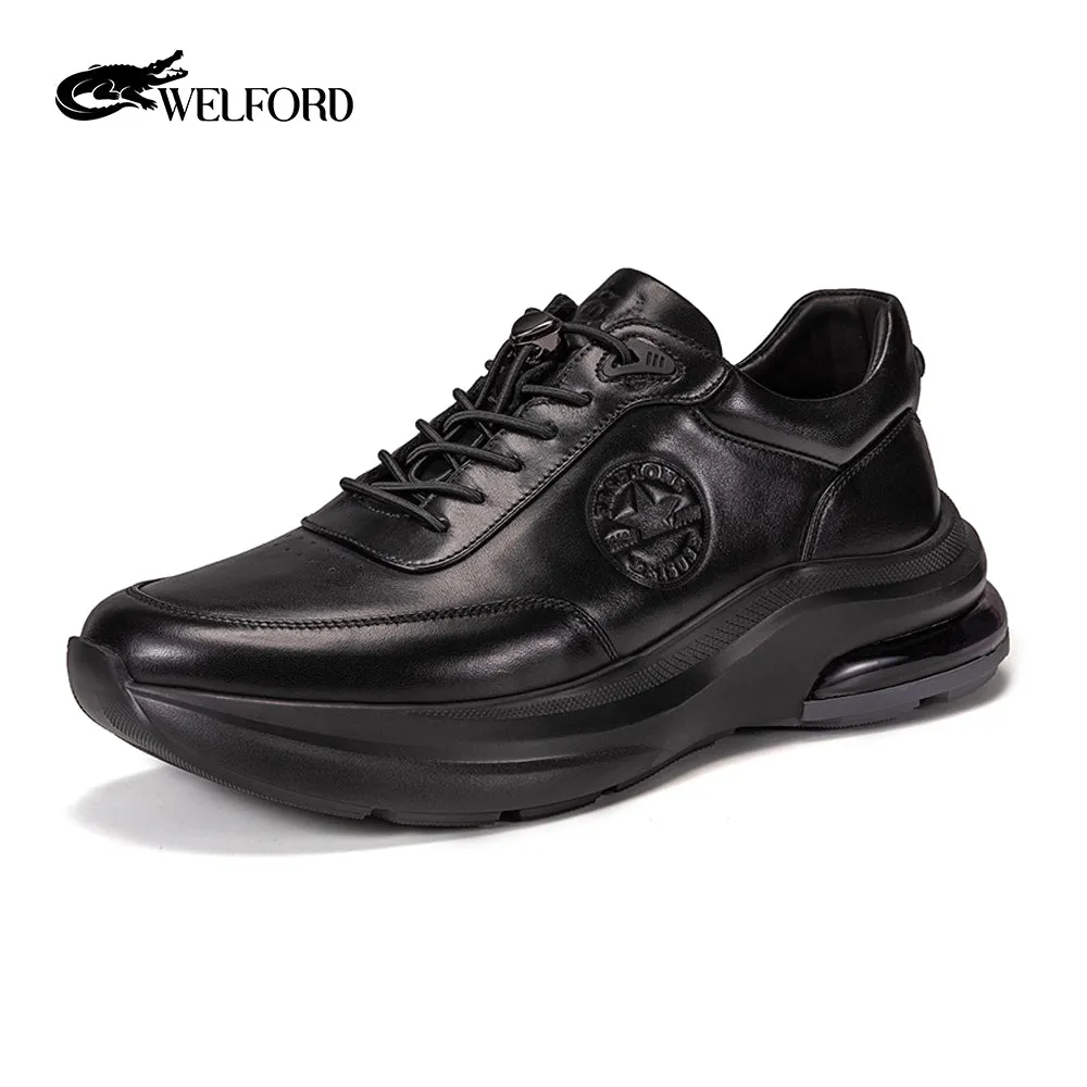 Men's Fashion Retro Business Elastic Strap Casual Shoes