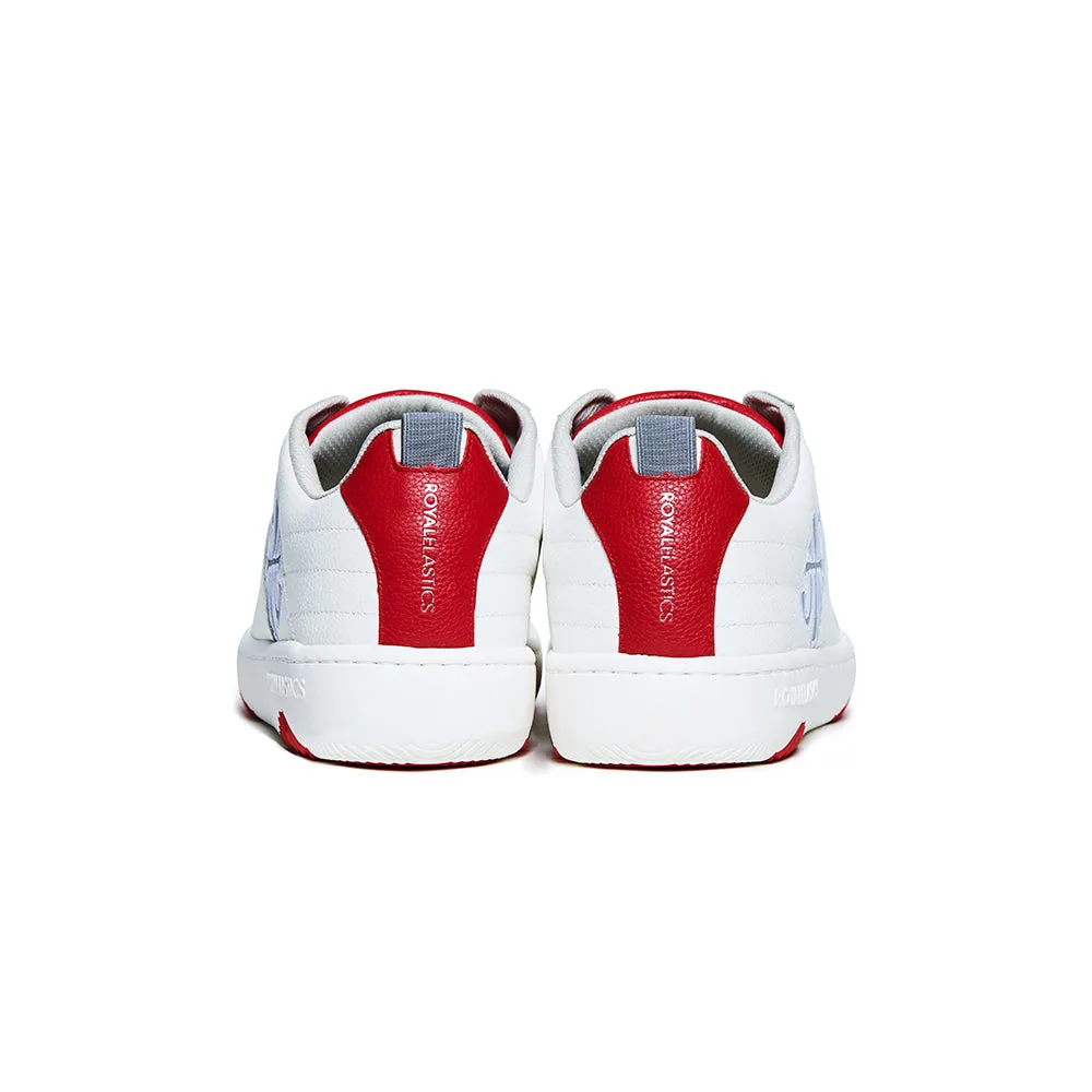 Men's Icon 2.0 Red White Leather Sneakers 06502-018