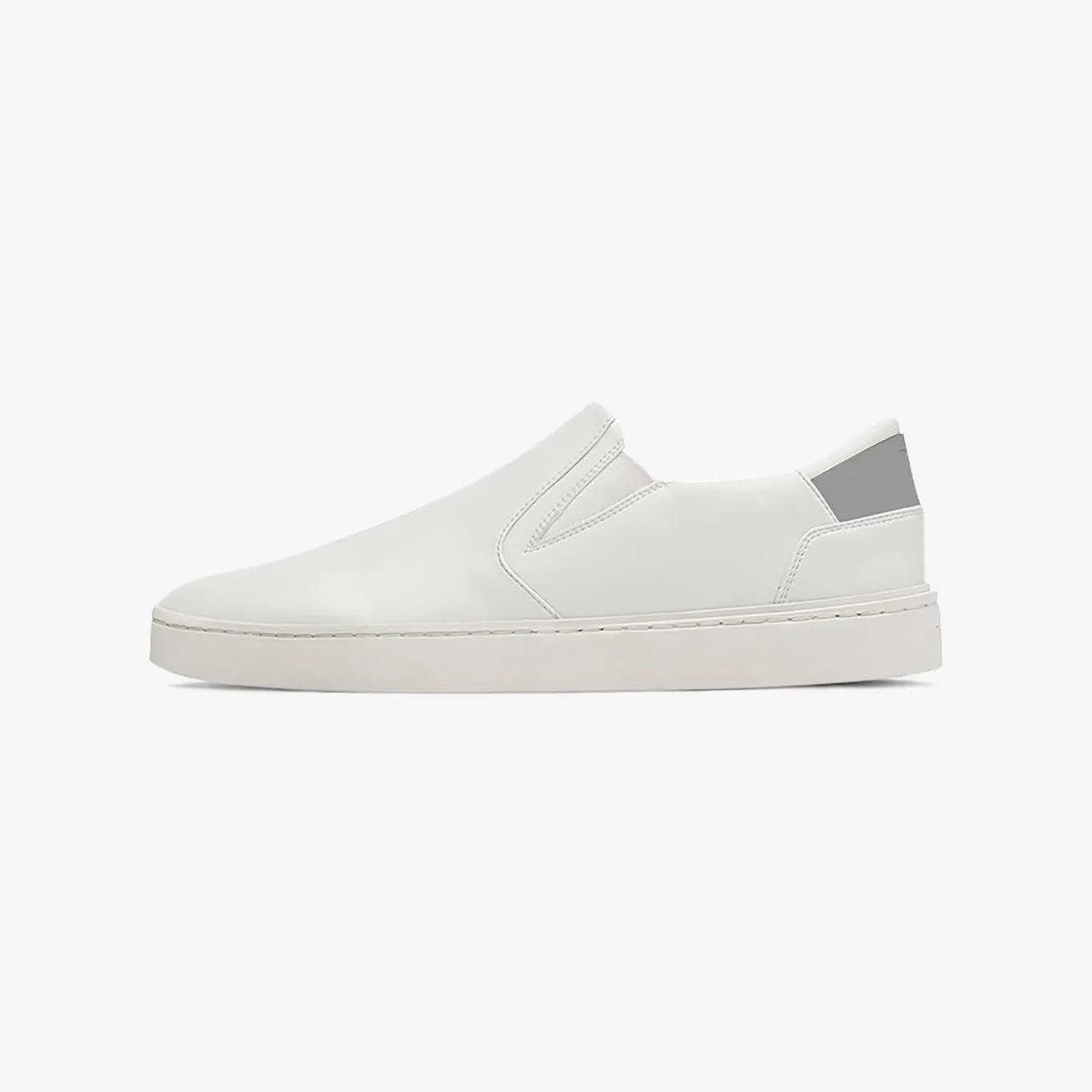 Men's Slip On | White-Grey