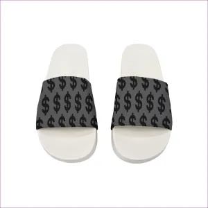 Money Print Slip-On Slippers