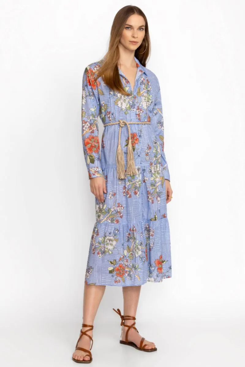 Mosaic Tiered Wanderer Dress