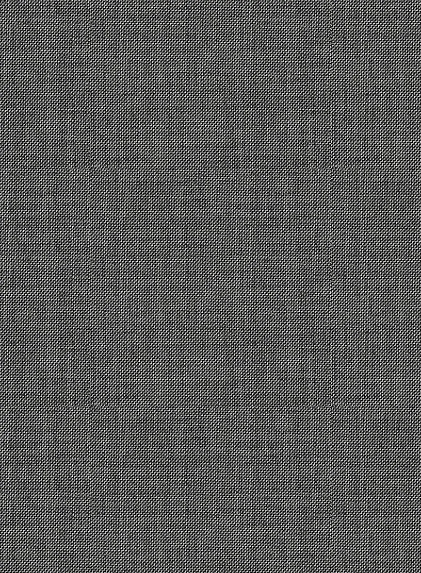 Napolean Sharkskin Gray Wool Suit