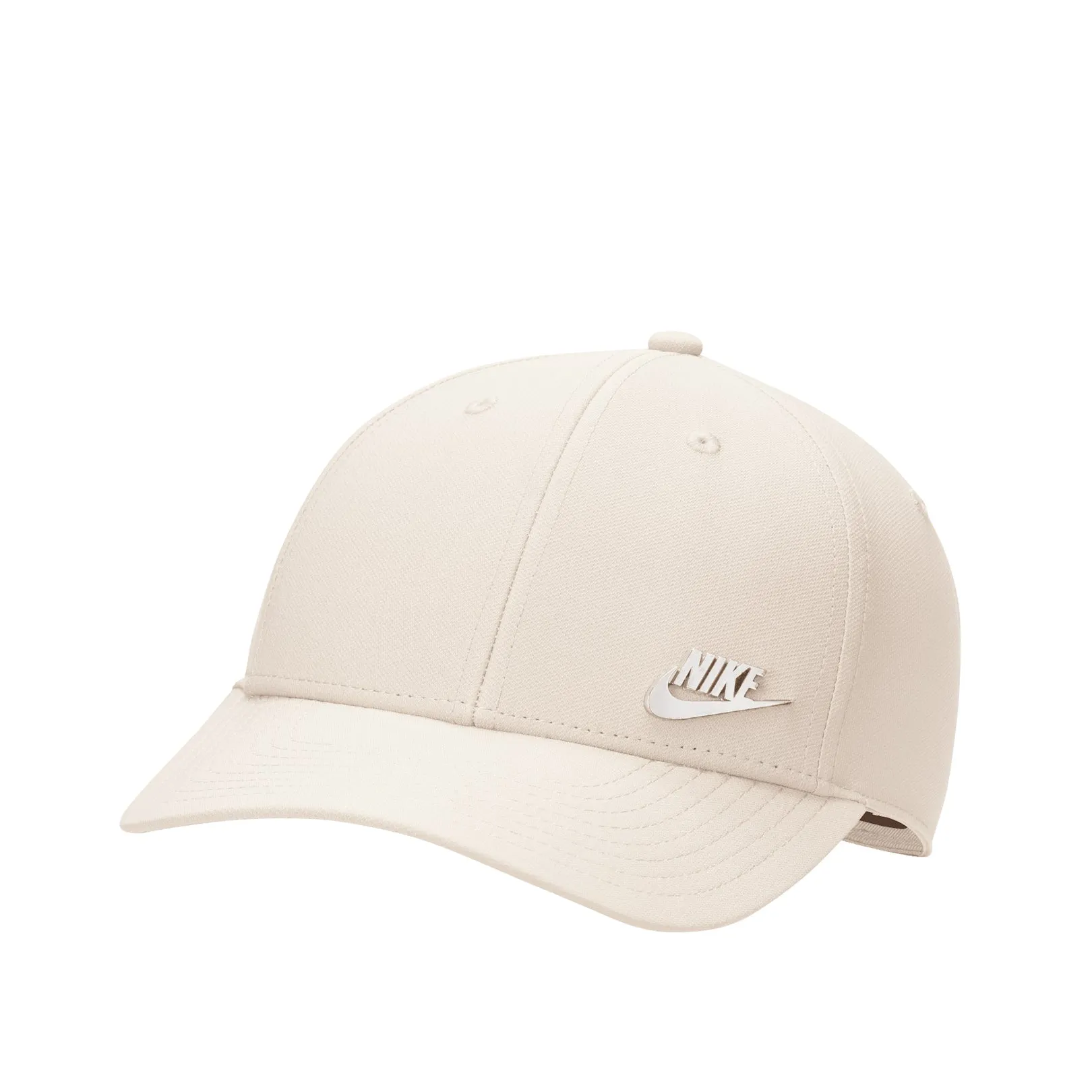 Nike Dri-FIT Club Structured Metal Logo Cap Cream