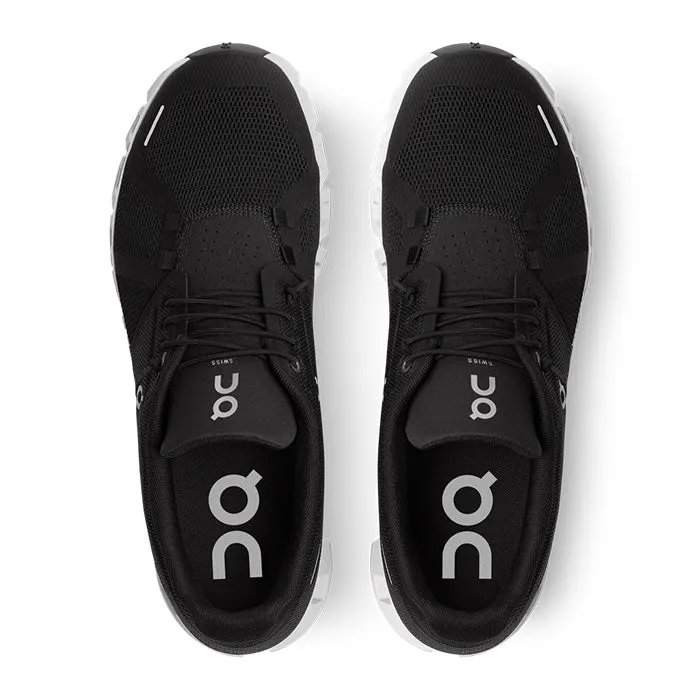 On Women's Cloud 5 Shoes - Black / White