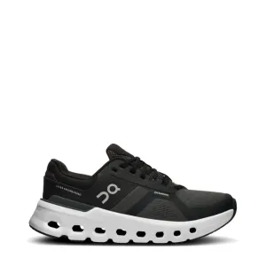 On Women's Cloudrunner 2 WIDE Width Sneaker in Eclipse/Black