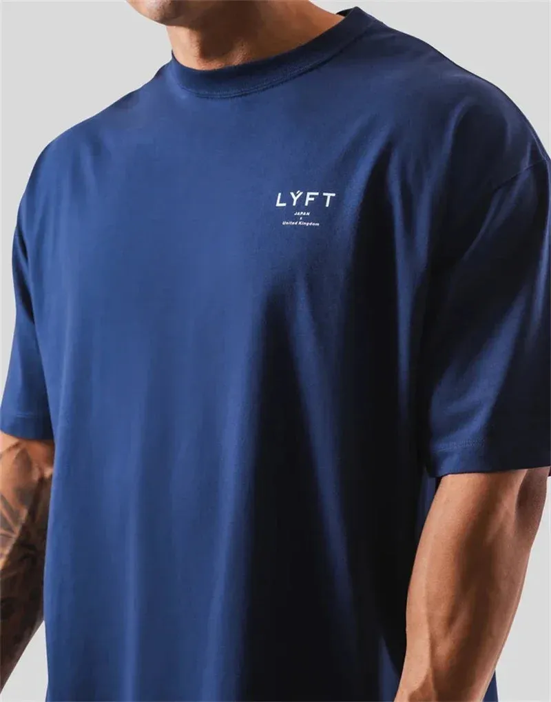 ONE POINT LYFT Loose Cotton Oversized T-Shirt