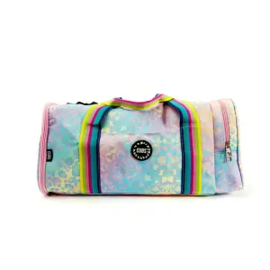 Pastel Leopard Duffle Bag