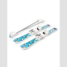 Penguin plastic skis