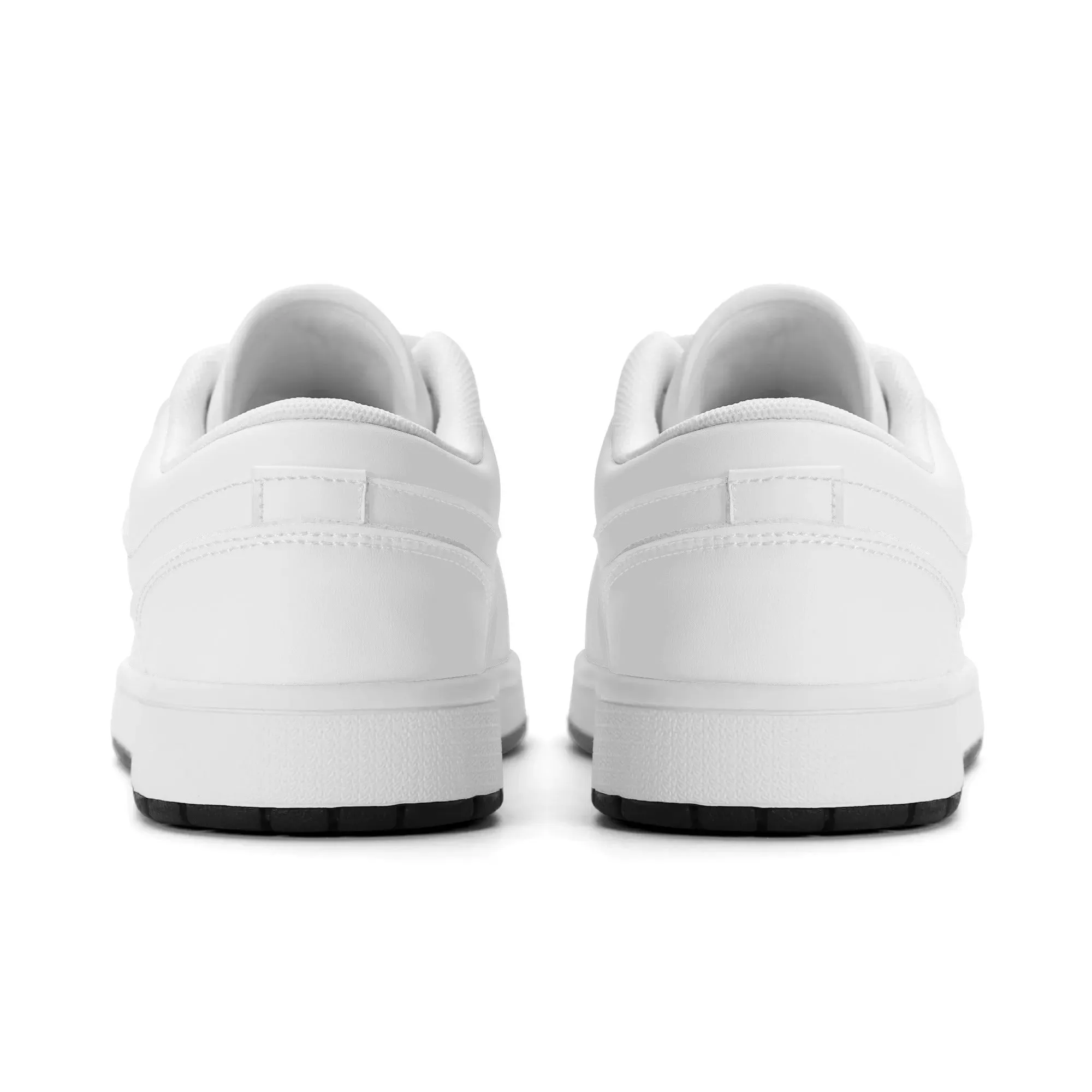 Personalize Your Own Low Top Sneakers-White or Black