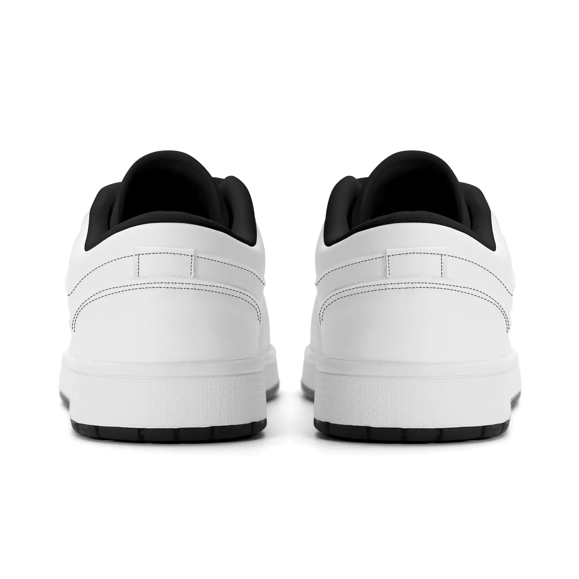 Personalize Your Own Low Top Sneakers-White or Black