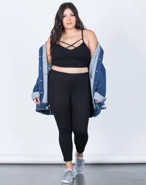 Plus Size On the Go Leggings