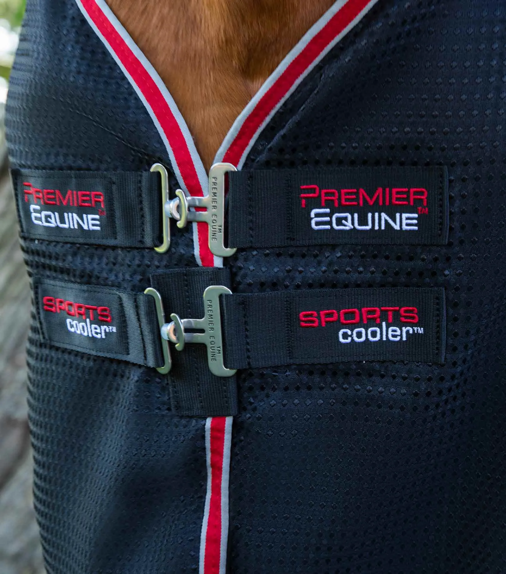 Premier Equine Sports Cooler Rug Black