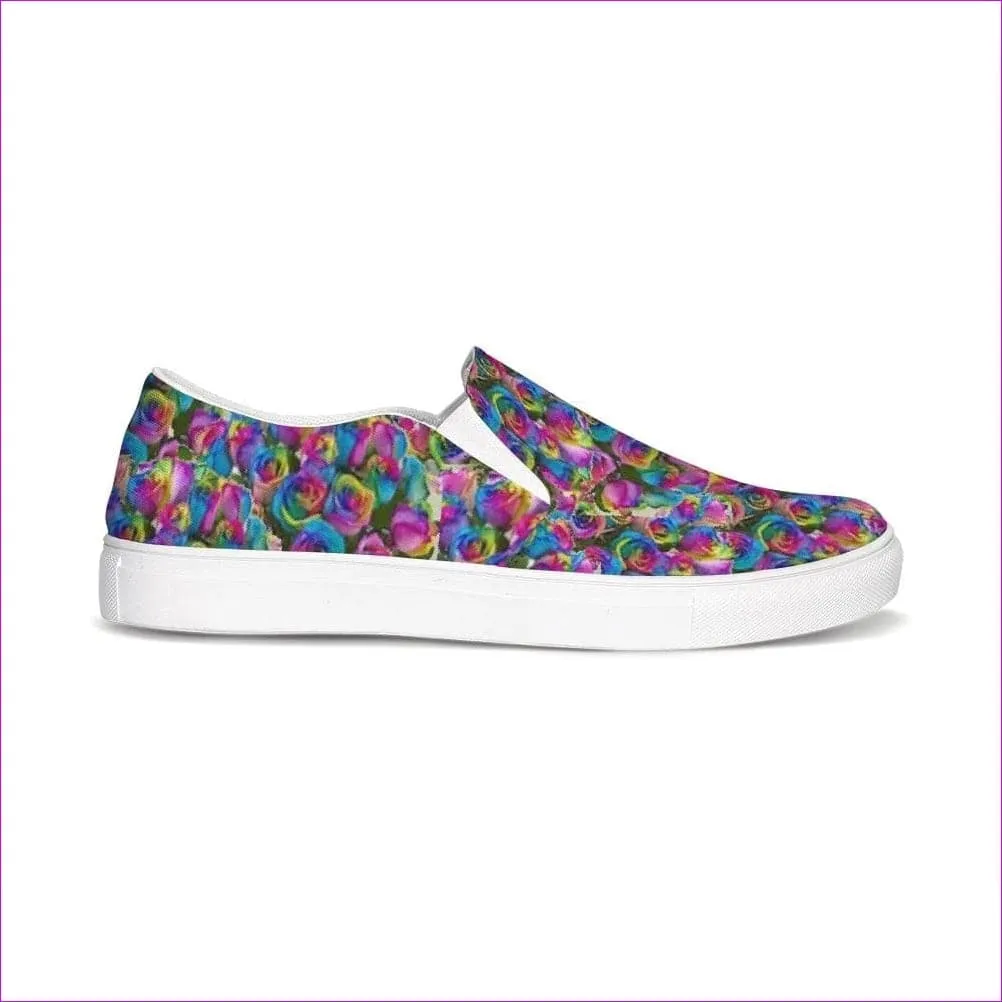 Psy-Rose Slip-On Canvas Shoe