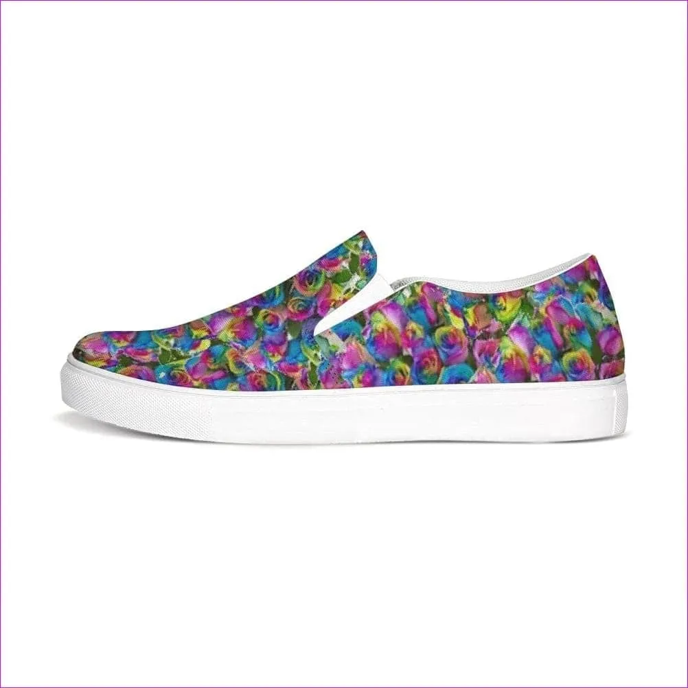 Psy-Rose Slip-On Canvas Shoe