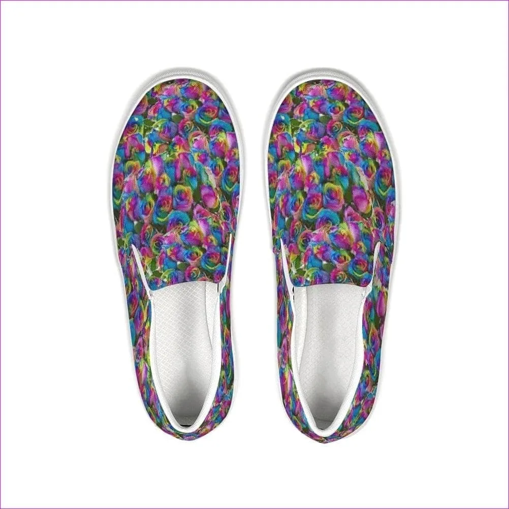 Psy-Rose Slip-On Canvas Shoe