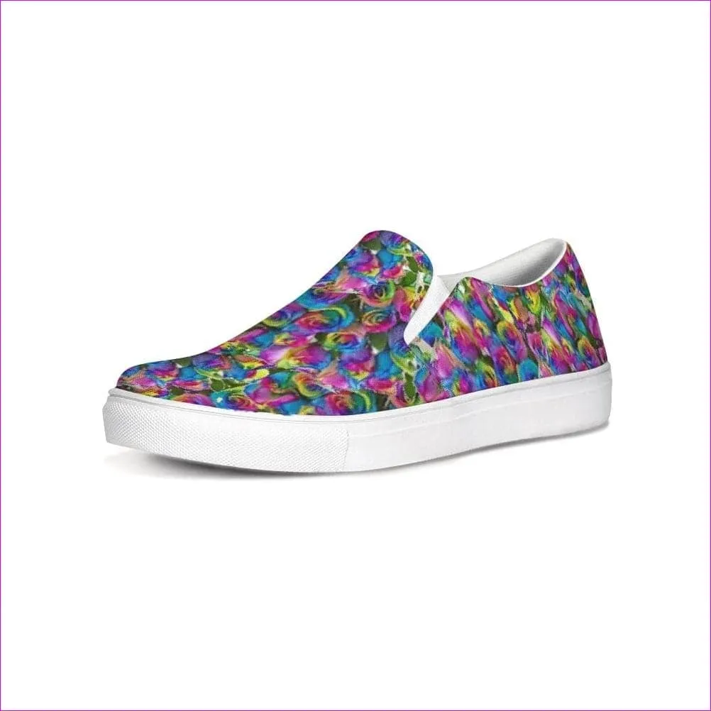 Psy-Rose Slip-On Canvas Shoe