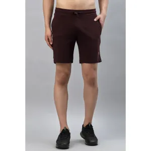 Red Tape Men Maroon Activewear Shorts