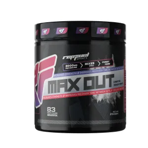 Repfuel Sports Max Out Creatine Monohydrate Powder(250g,83 Servings) | Unflavoured | 3g Creatine per serve | Fuels Your Daily Performance Need | Increases Strength | Improves Recovery Time