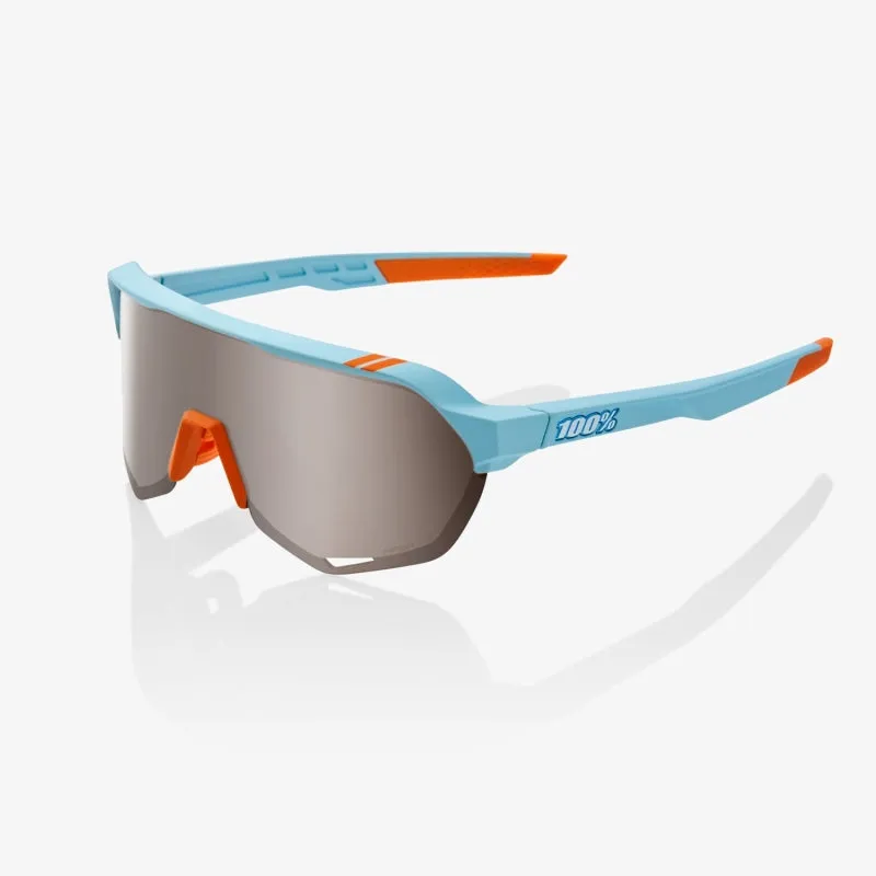 Ride 100 S2 Soft Tact Two Tone - HiPER Silver Mirror Lens