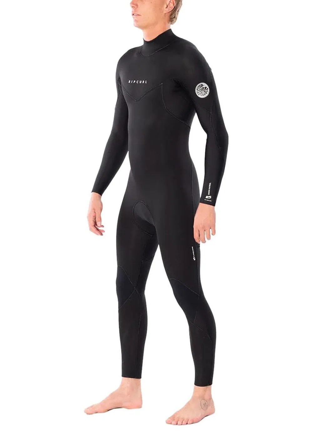 Rip Curl Mens Dawn Patrol 3/2mm Back Zip Steamer Wetsuit