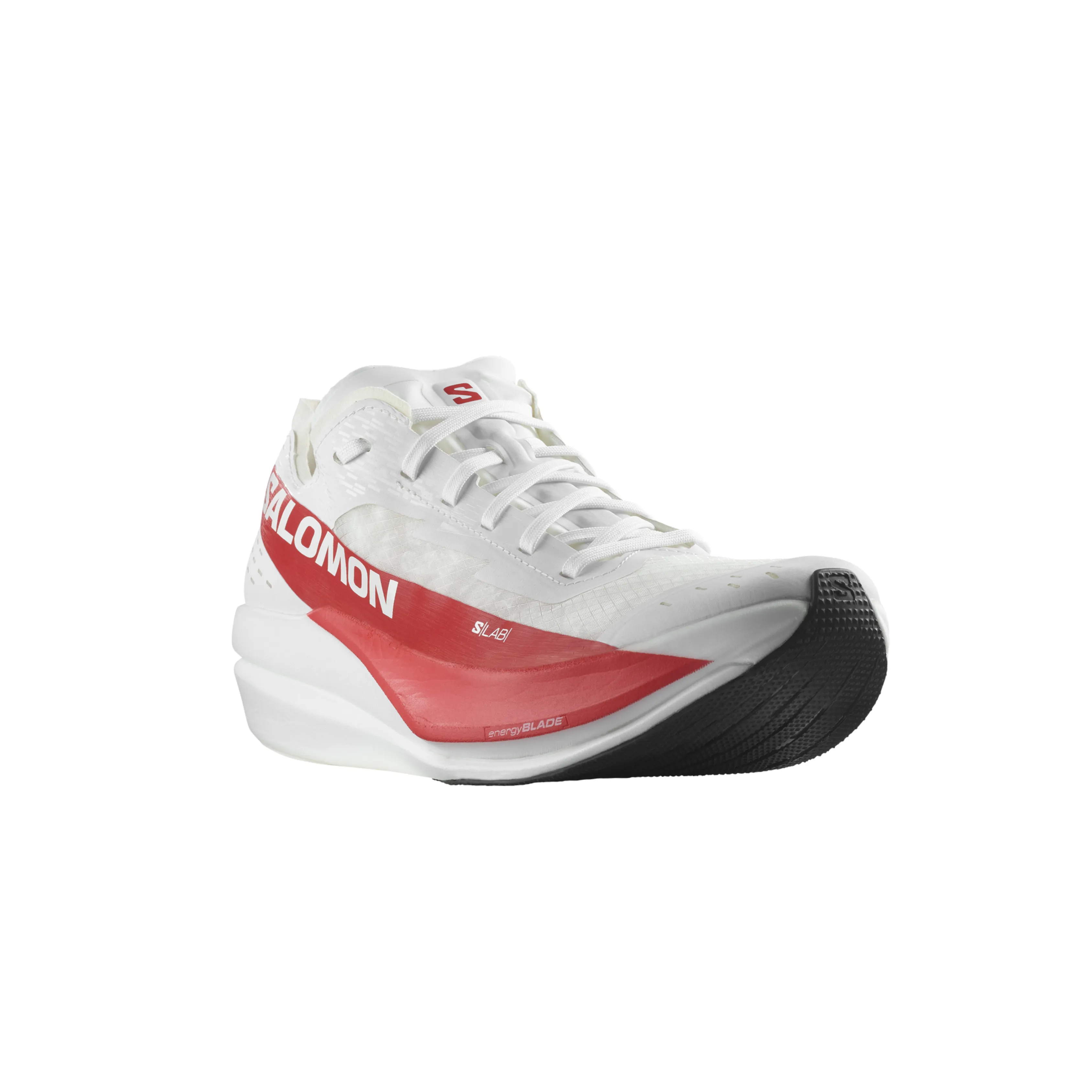 Salomon Men's S/Lab Phantasm 2 Road Running Shoes (Whith/White/High Risk Red)