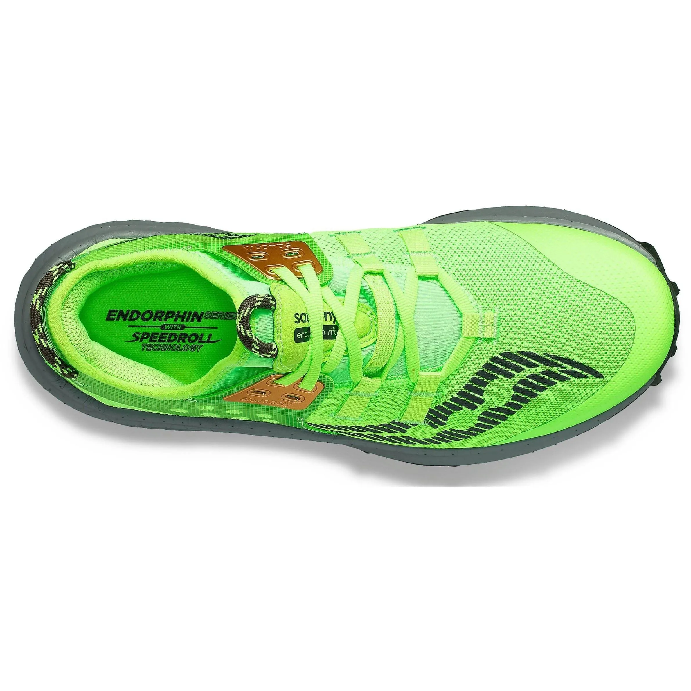 Saucony Endorphin Rift Womens Trail Running Shoes - Green