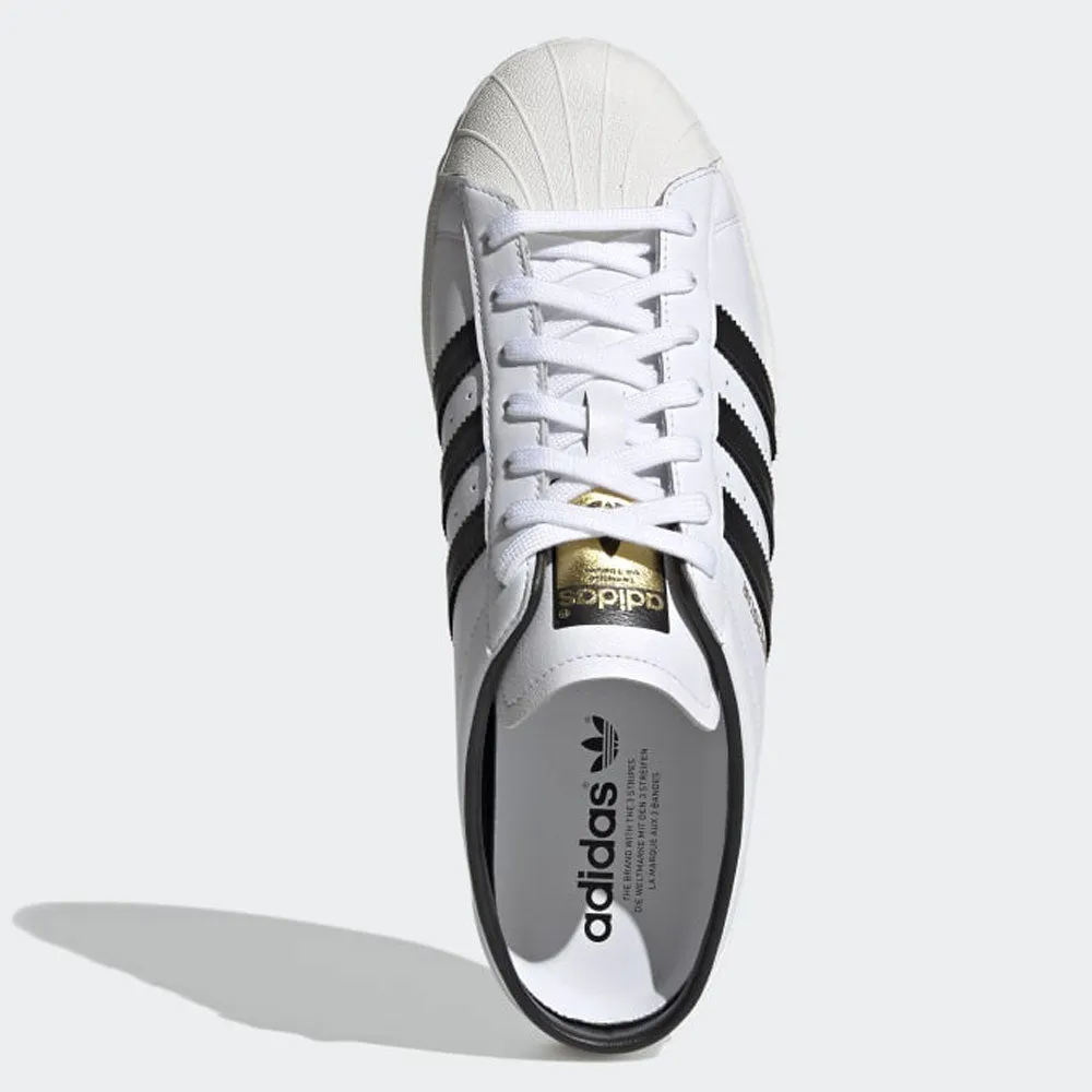 Scarpe Donna ADIDAS Sneakers Slip On linea Superstar Mule colore Bianco e Nero