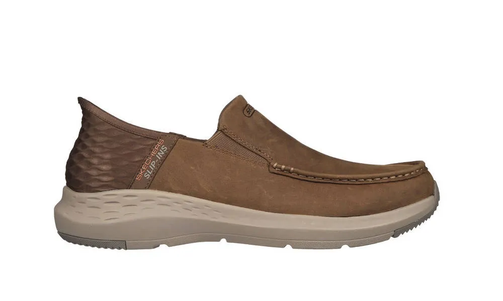 Skechers Mens Slip-ins Relaxed Fit Parson Oswin Desert