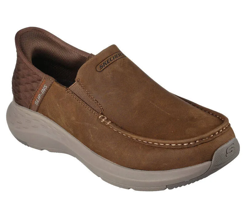 Skechers Mens Slip-ins Relaxed Fit Parson Oswin Desert