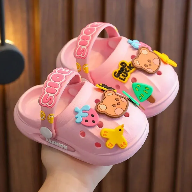 Soft and Durable Non-slip Slippers for Baby Boys and Girls slippers for kids