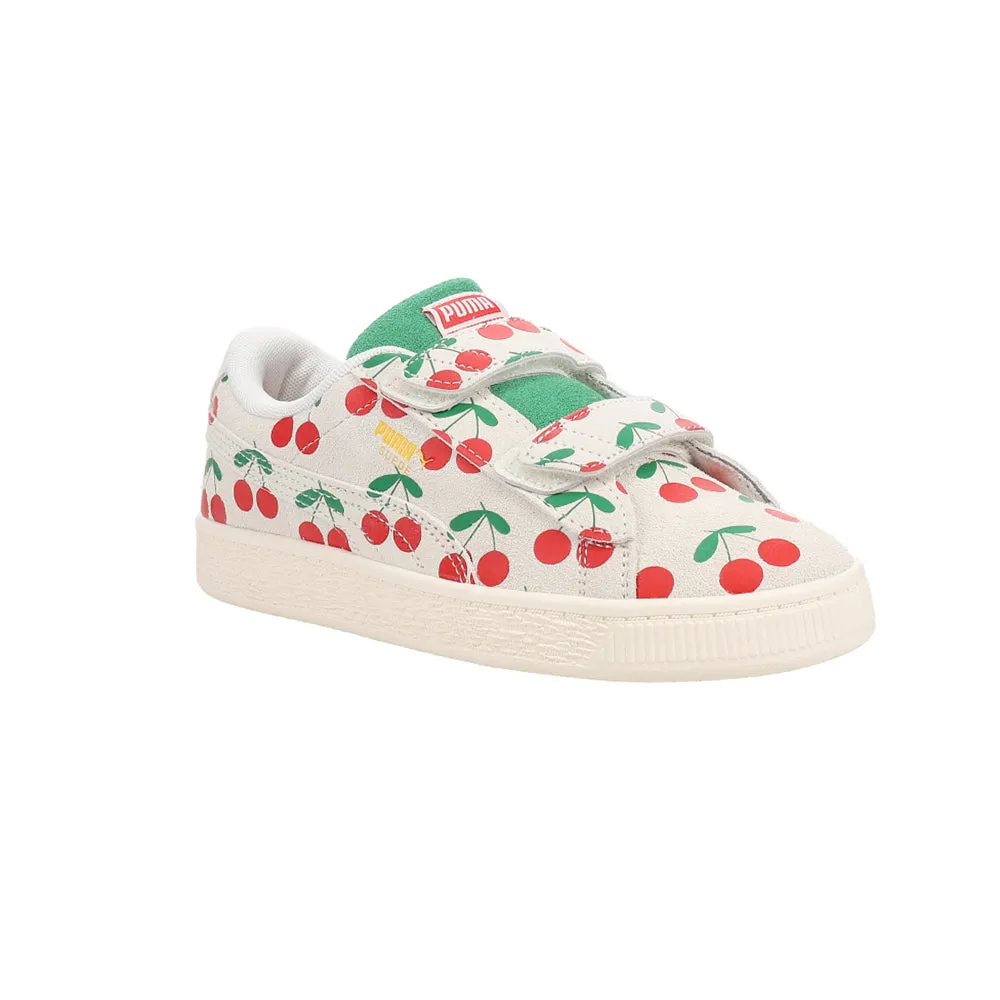 Suede Classic XXI V Bebe De Pino Graphic Slip On Sneakers (Little Kid)