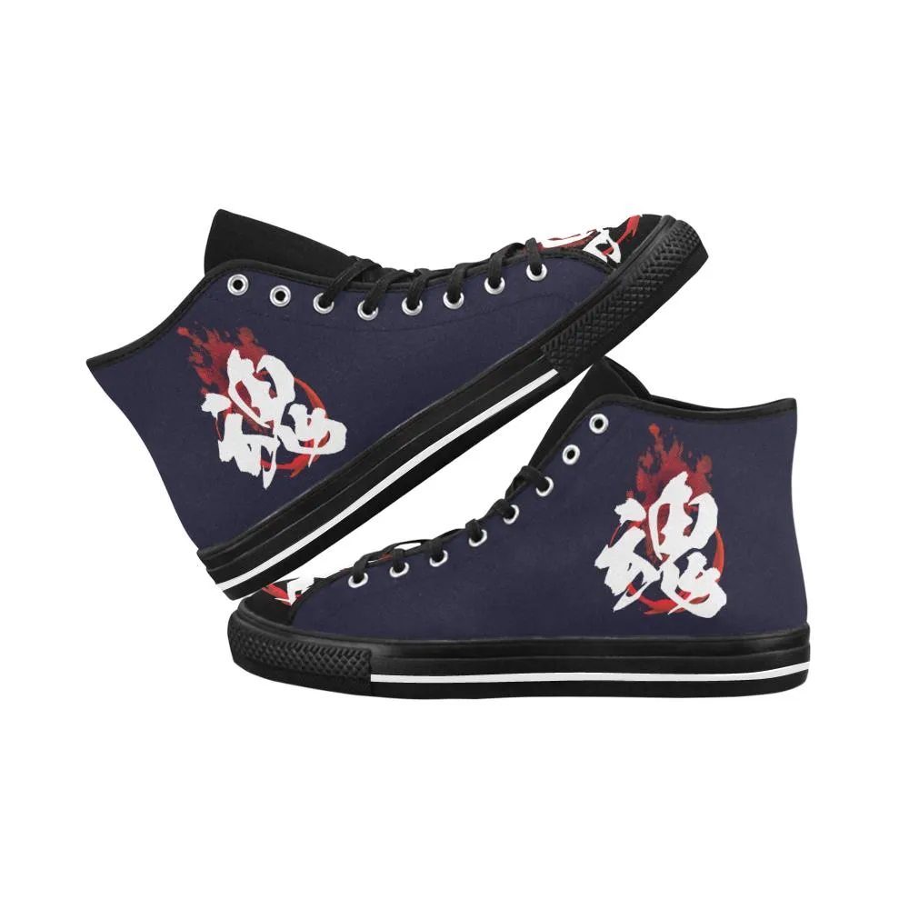 Tamashi - Soul Kanji Equil High Tops - Navy/Multi Color - Mens