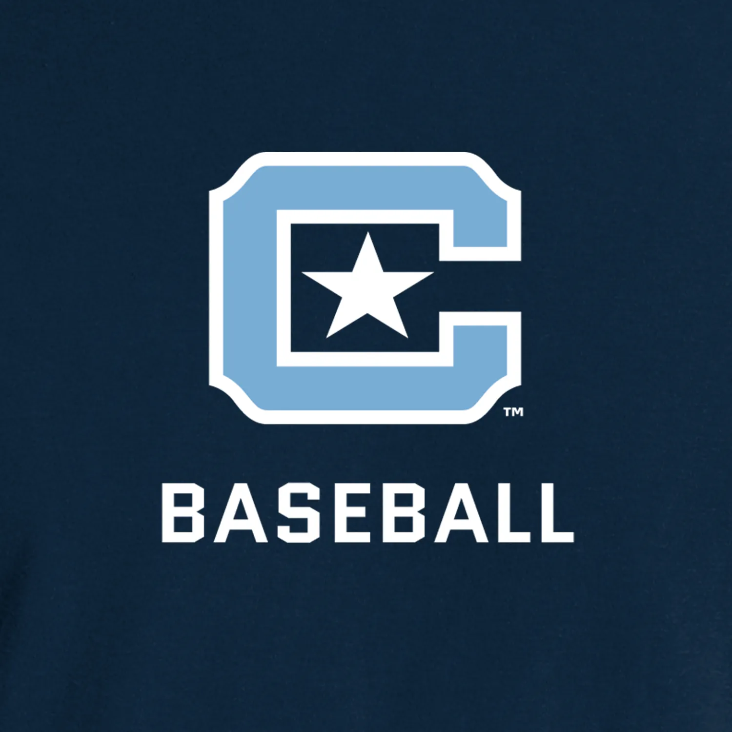 The Citadel C,Sports - Baseball,  Comfort Colors ® Heavyweight Ring Spun Tee Shirt