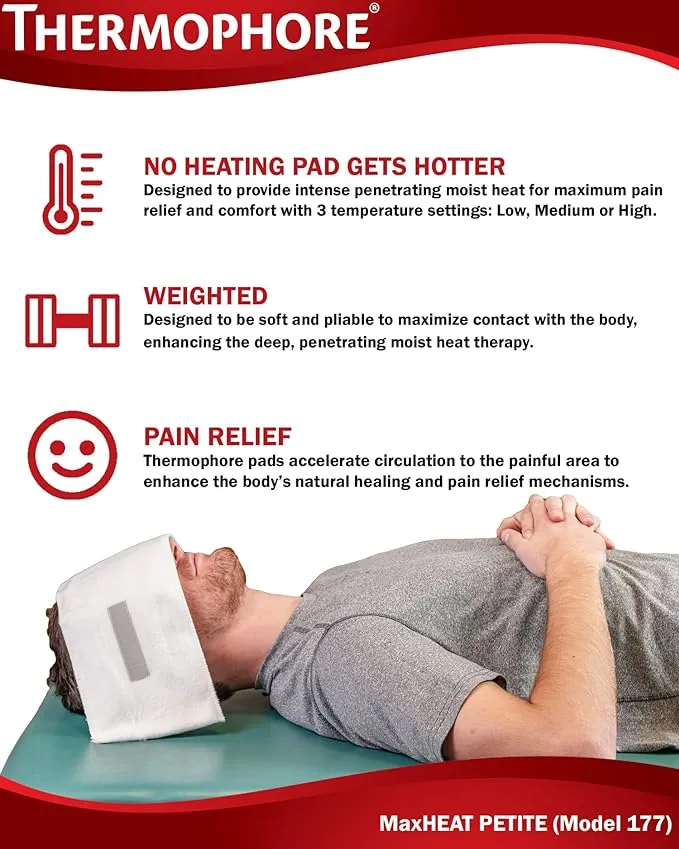 Thermophore Arthritis Pad Moist Heat (Model 177) 4"x17"